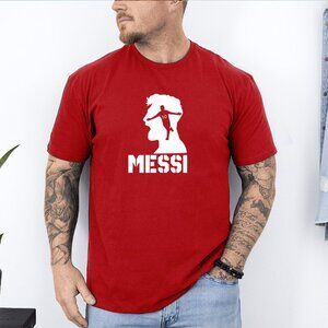 Lionel Messi Heat Pressed Graphic Tee | Men’s Soccer Shirt S-2XL